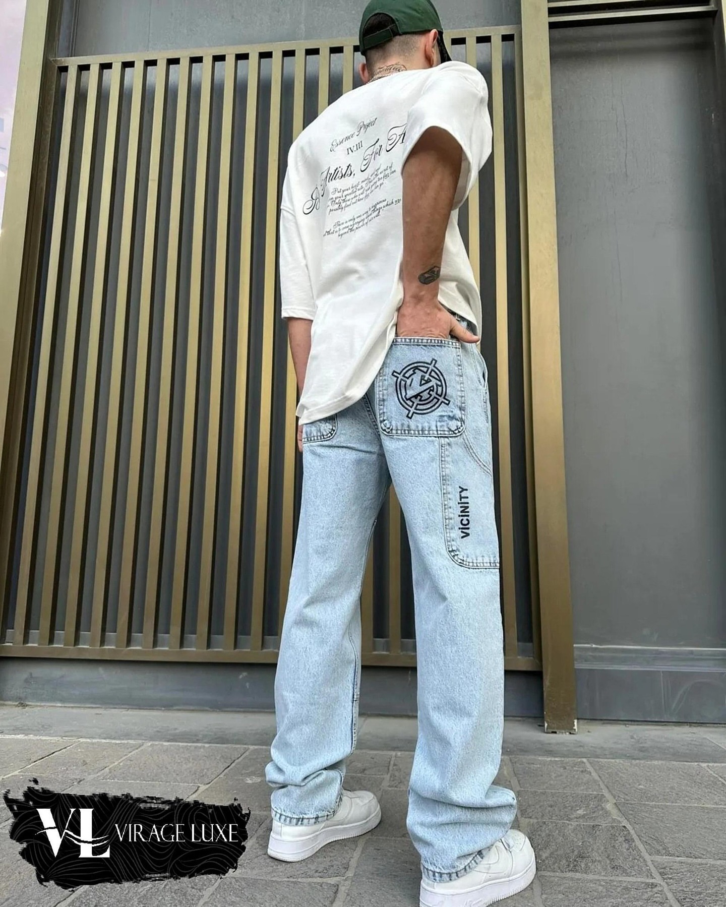 BAGGY DB-19 VICINTIY BLEU