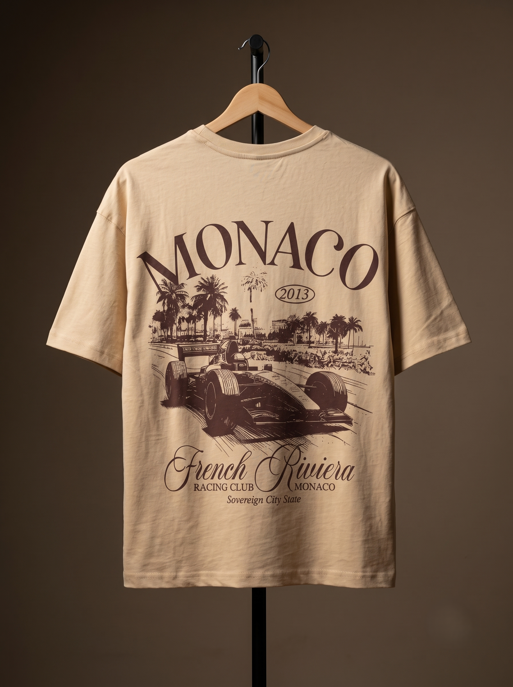 T-SHIRT OVERSIZE MONACO FRENCH RIVIERA 5