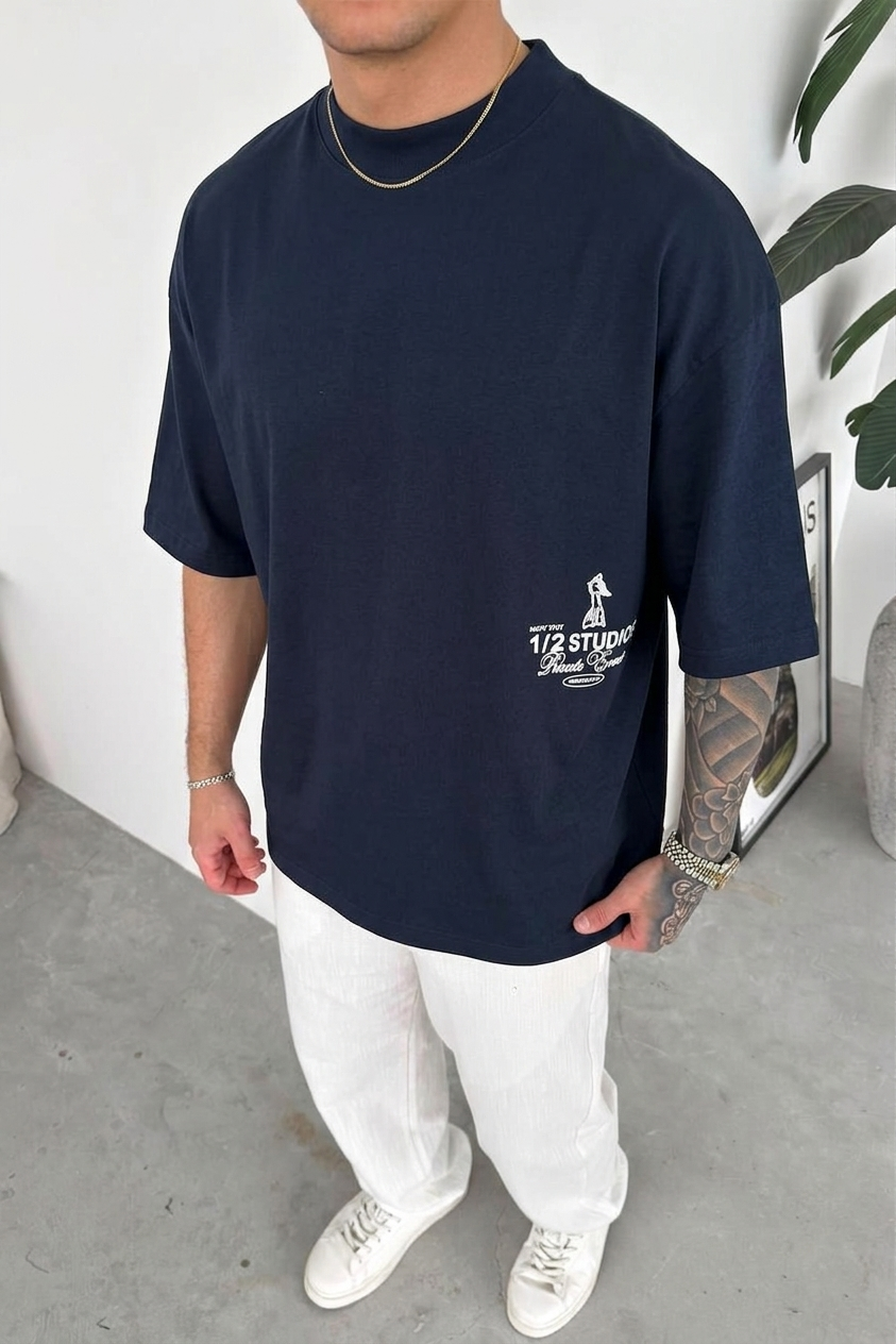 T-SHIRT OVERSIZE 1/2 STUDIO 2