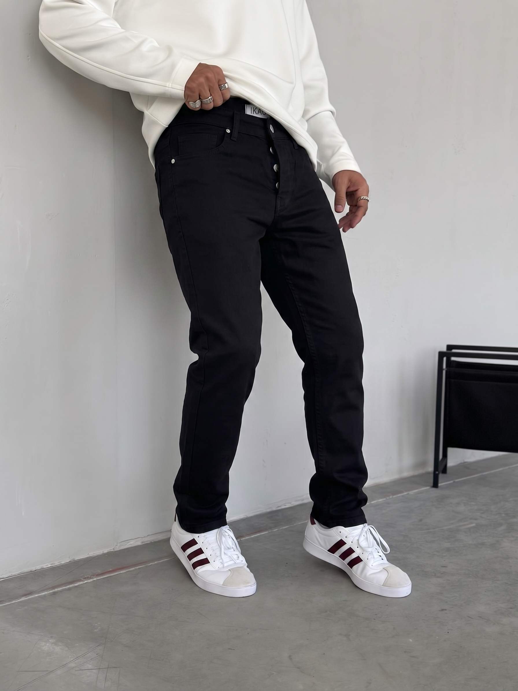 BAGGY IKAO NOIR CORBEAU