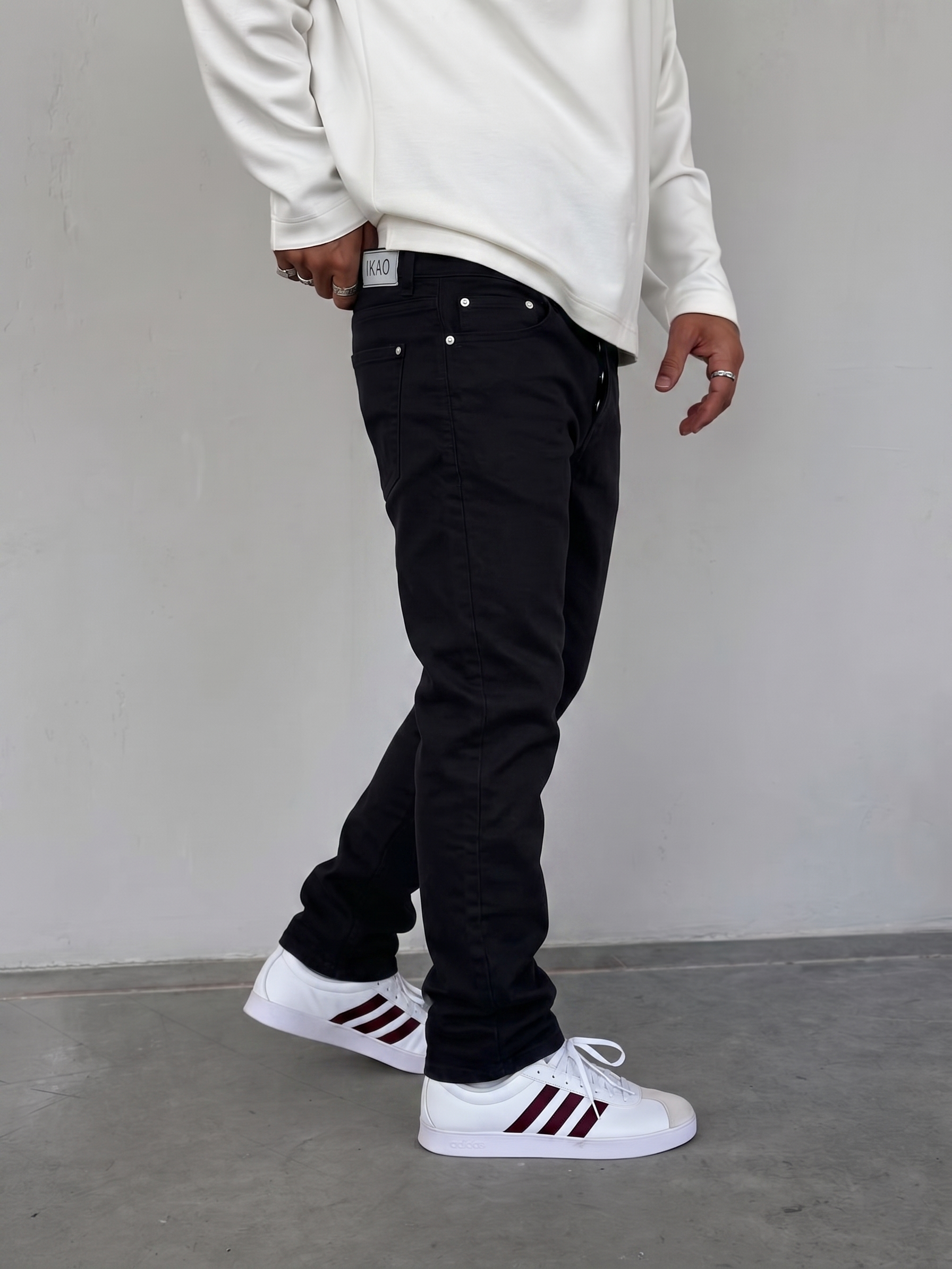 BAGGY IKAO NOIR CORBEAU 2