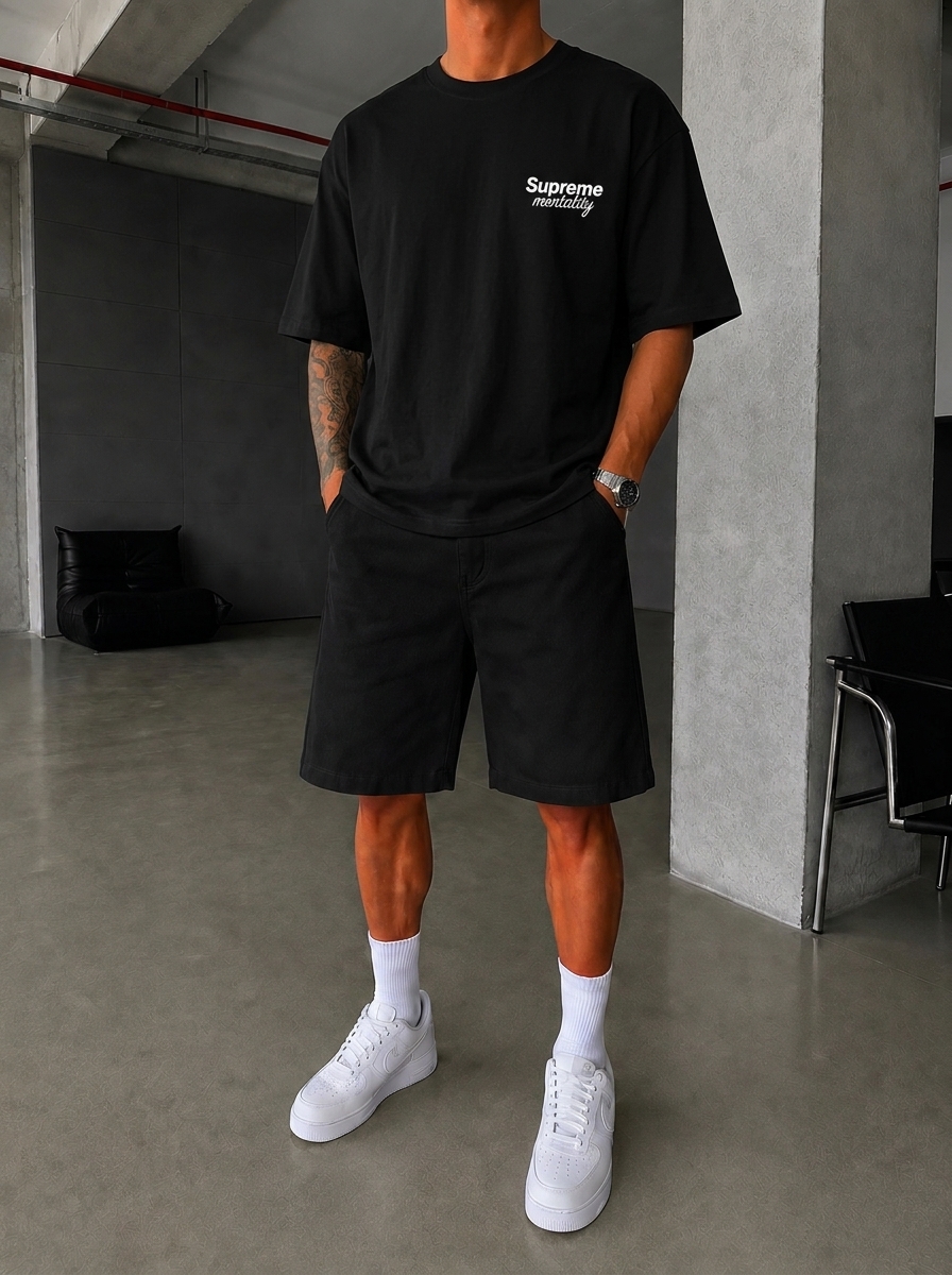 T-SHIRT OVERSIZE SUPREME mentality 4