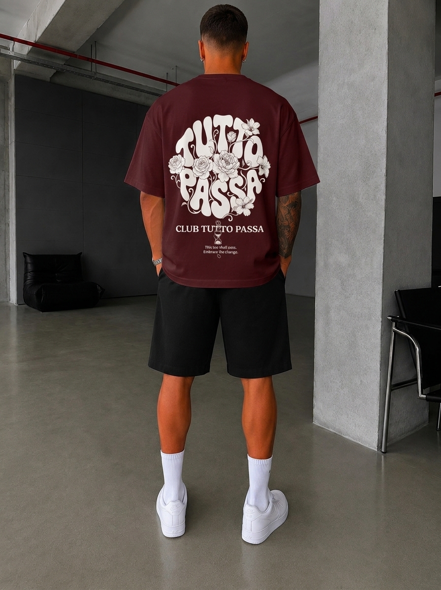 T-SHIRT OVERSIZE TUTTO PASSA