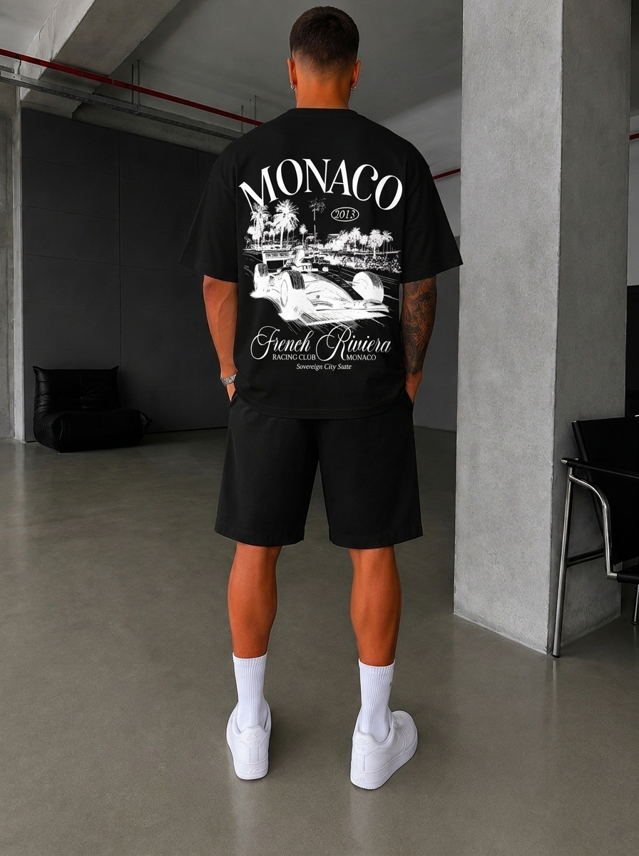T-SHIRT OVERSIZE MONACO FRENCH RIVIERA