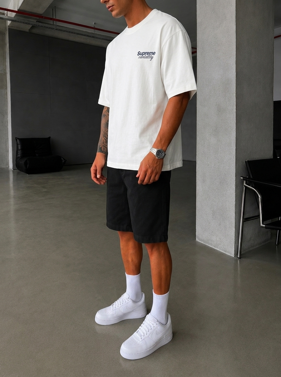 T-SHIRT OVERSIZE SUPREME mentality 5