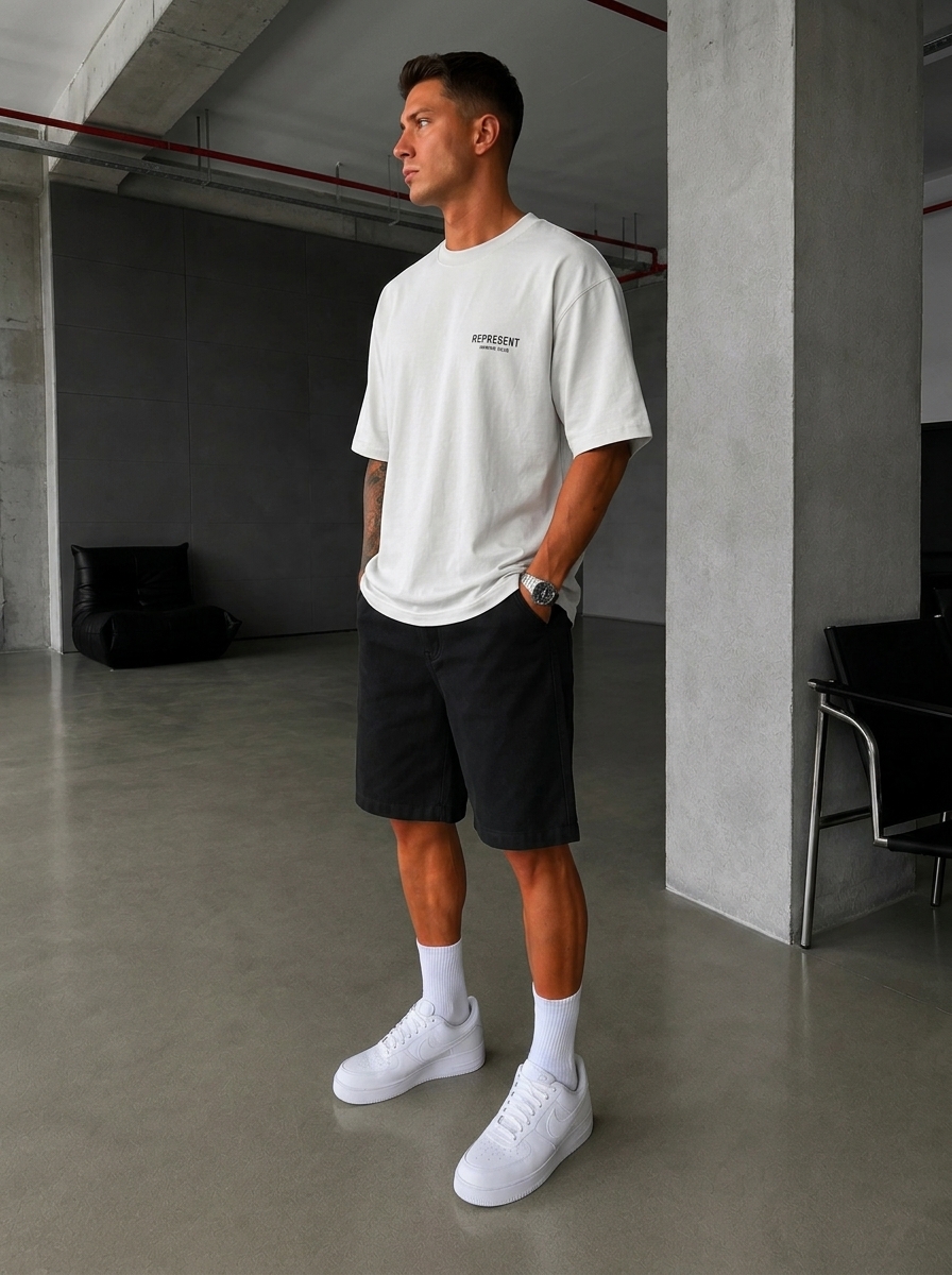 T-SHIRT OVERSIZE REPRESENT