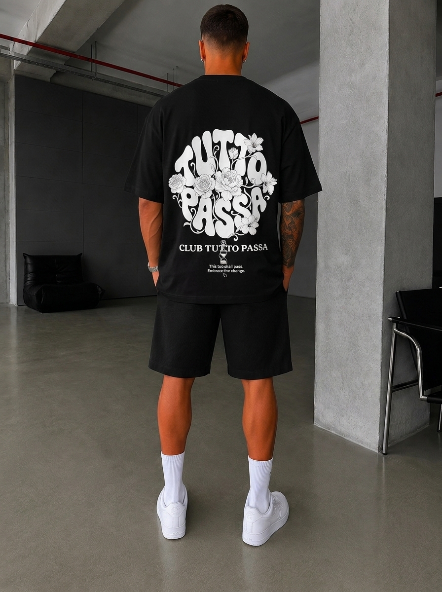 T-SHIRT OVERSIZE TUTTO PASSA
