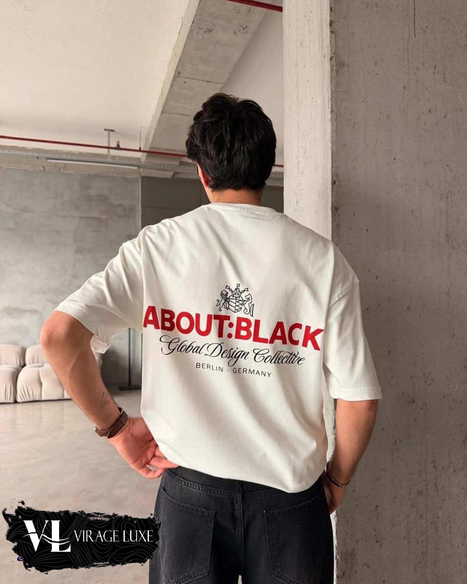 T-SHIRT OVERSIZE ABOUT BLACK