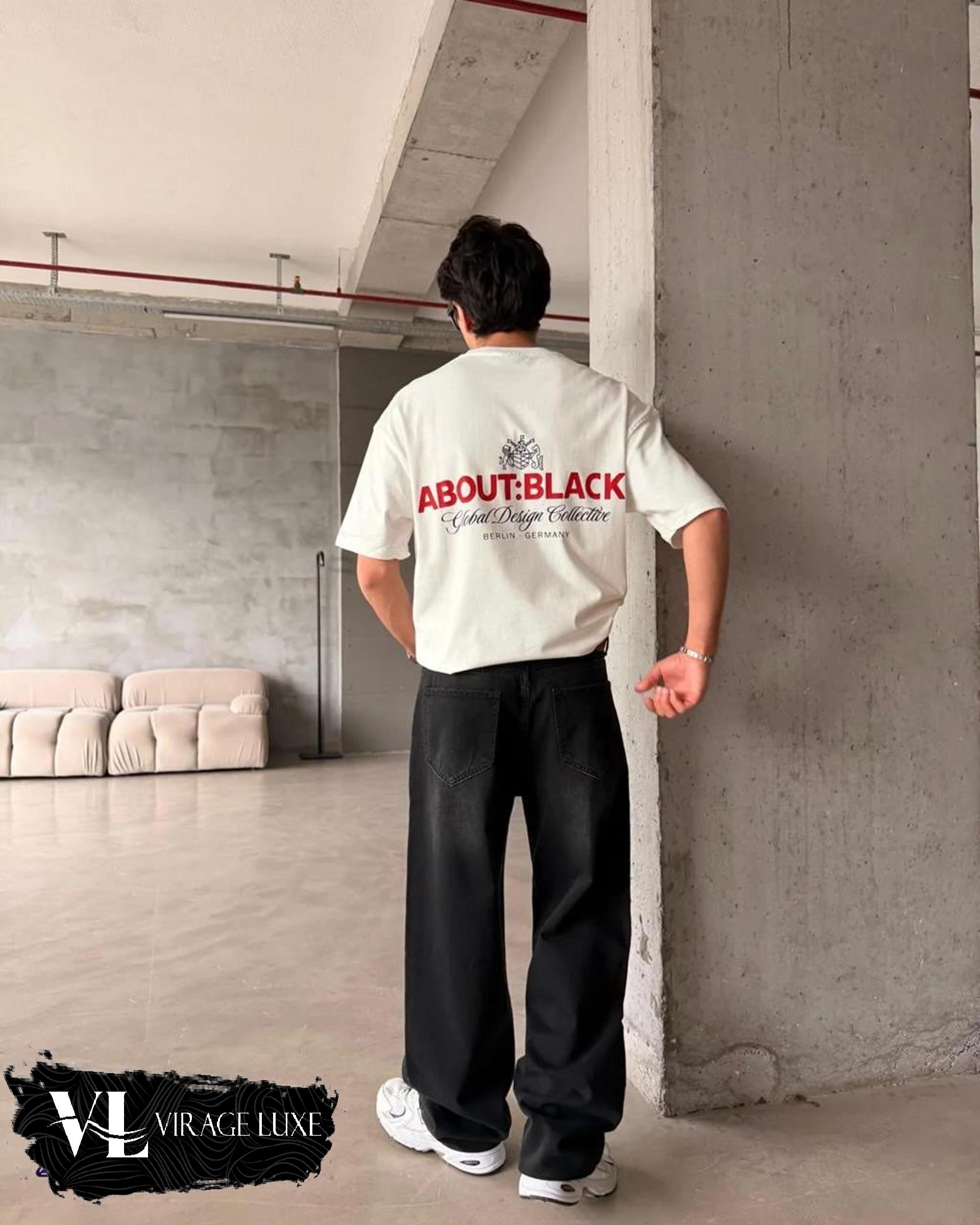 T-SHIRT OVERSIZE ABOUT BLACK 2