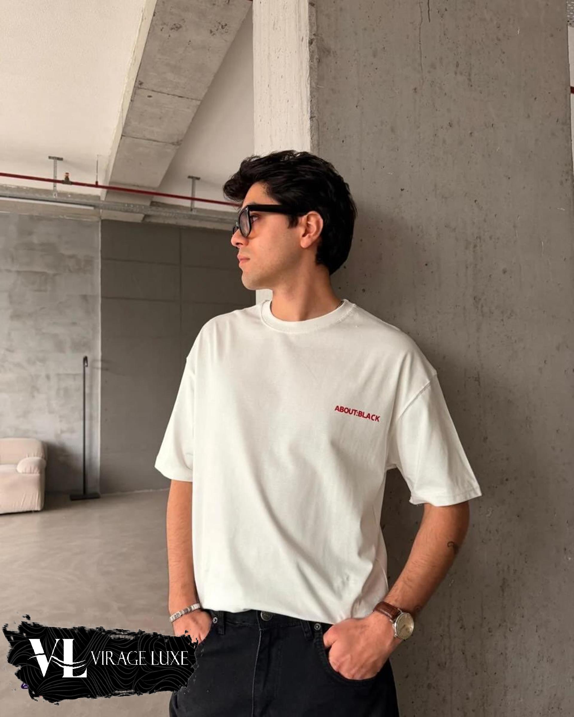 T-SHIRT OVERSIZE ABOUT BLACK 3