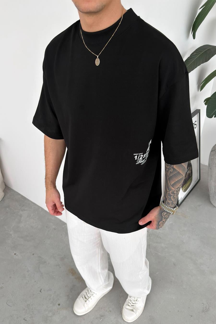 T-SHIRT OVERSIZE 1/2 STUDIO 3